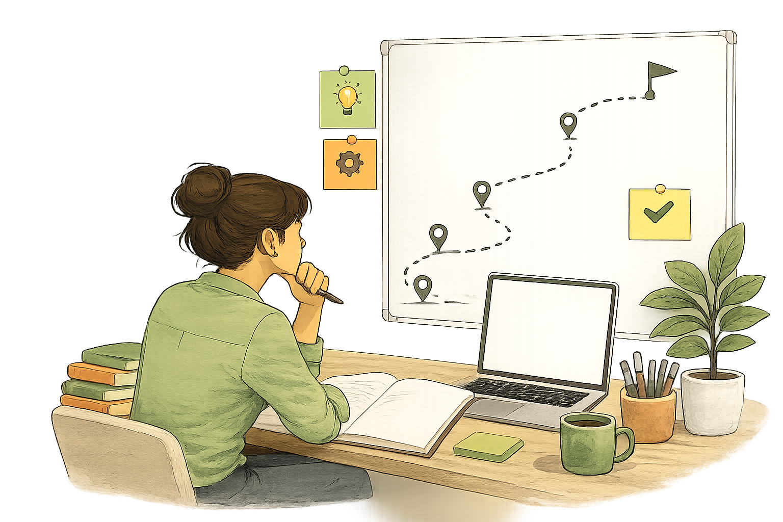 Aspiring PM Illustration